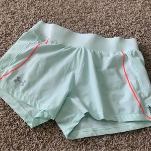 Under Armour Teal Workout Shorts